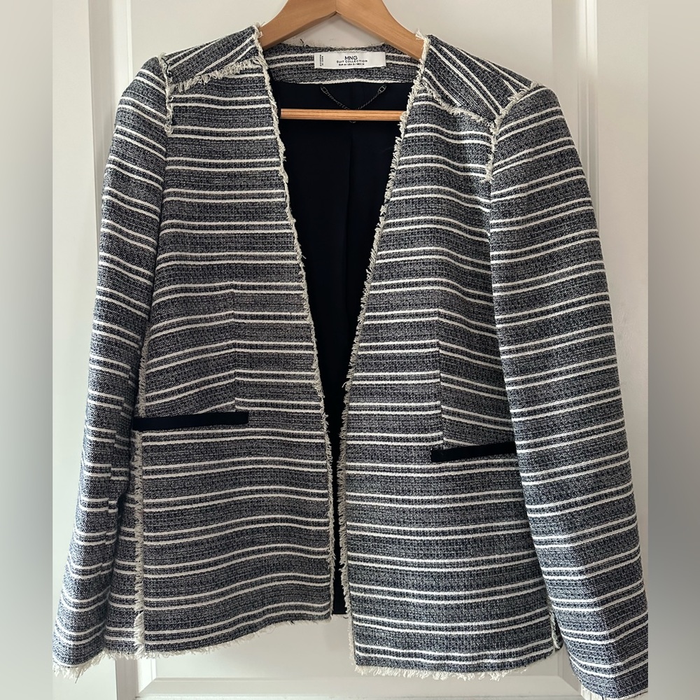 Mango Tweed Blazer